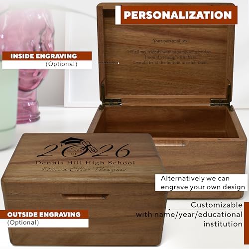Graduation Boxes 2026 - Personalized Graduation Gift for Him Her - Image 4