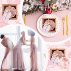 Teenyyou 50 Sets Wedding Favors for Guests Small Ceramic Bowl Bulk Gift Set - Image 5