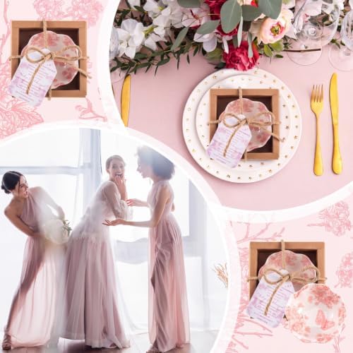 Teenyyou 50 Sets Wedding Favors for Guests Small Ceramic Bowl Bulk Gift Set - Image 5