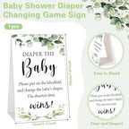 37 Pcs Baby Shower Diaper Changing Game Supplies, Cute - Image 3