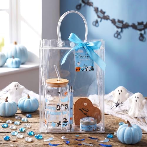 MotiMind 6 Sets Blue Halloween Baby Shower Prizes for Winners Guest Game - Image 4