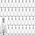Cunhill 54 Pcs Mini Champagne Bottles Wedding Favors Bulk, Silver by Cunhill