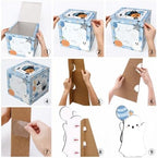 Halloween Baby Shower Decorations, A Little Boo Is Almost Due Party Set - Image 5