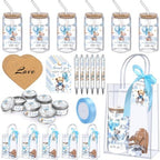 MotiMind 6 Sets Blue Bear Baby Shower Prizes for Winners Guest Game by MotiMind