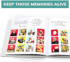 PBF (10 Pack) Photo Booth Album, Guest Book with 2x6 Clear Picture Inserts, White Cover with Plastic Sleeves & White Pages, Scrapbook Album for Photo Strips, Memory Book, Wedding, and Baby Showers - Image 3