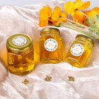 6 oz Honey Jars with Dipper, 30 Pack Hexagon Honey Jar - Image 3