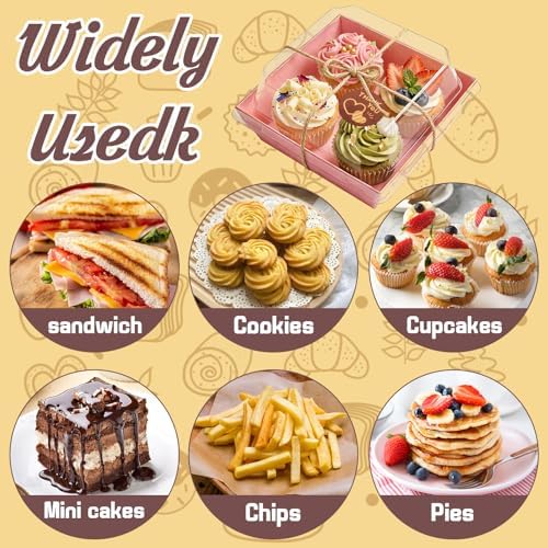 150 Pack Charcuterie Boxes with Clear Lids, Containers Dessert Boxes - Image 5
