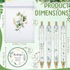 Chuangdi 50 Sets Eucalyptus Baby Shower Favors Gifts for Guests - Image 2