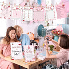 Funnymoom 426 Pcs Cherry Baby Shower Games for Girl, 8 Activity Pack - Image 6