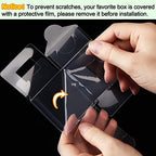Eaasty 200 Pcs 2 x 2 x 2 Inch Clear Favor Boxes Plastic Treat Gift Boxes - Image 4