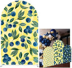 Blueberry Arch Backdrop Cover for Birthday Baby Shower Wedding Party Decoration,Elastic Fabric Background (Width=35"(90cm),Height=78"(200cm),GUS-Arch-GX-896) by AOSTO