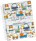 Personalized Baby Memory Book - Hardcover First Year Album Customized with Baby’s Name - Prompted Baby Journal (Construction) by Unknown