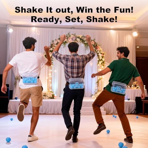 6 Sets Funny Baby Shower & Bridal Shower Games - Hilarious Activities, Perfect Ice Breakers, Ping Pong Twerk Challenge (Blue) - Image 2