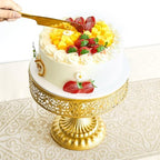 11 Pcs Gold Dessert Table Display Set, Metal Cake Stand Platters - Image 3