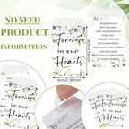 Ctosree 50 Sets Funeral Favors for Guests, Greenery Celebration of Life - Image 4