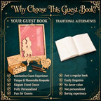 Wedding Guest Book Alternative, Arabian Nights Genie Lamp Drop Box, Custom - Image 4