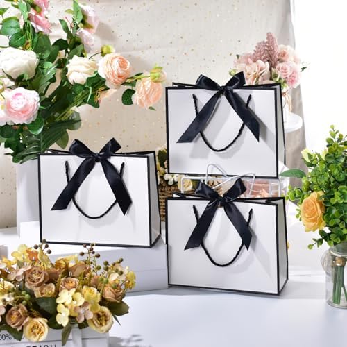 DOYIDE 30 Pcs Thank You Gift Bags with Tissue Paper & Handles, 9x7x3.1inch - Image 3