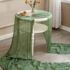 20Pack Sage Green Cheese Cloth Table Runner 20x120inch Gauze Table Runners - Image 3