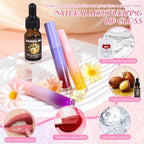 Anime Princess Cake Toppers, Snow Theme Princess Cake Decorations&Lip Gloss Kit for Kids, Fun DIY Lip Gloss Making Kit Birthday Gifts for Girls Kids Teens Baby Shower Children's Party - Image 4