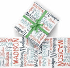 AOFUN Wrapping Paper For Boys Multi Color Designer Wrapping Paper Happy Anniversary Wrapping Paper 1St Birthday Wrapping Paper Fashion Birthday Gift 5 Rolls 58" x 23" - Image 2