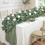 Serwalin 180 Pcs 7 Kinds Mixed Artificial Eucalyptus Stems Faux Greenery - Image 4