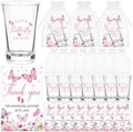 60 Set Butterfly Baby Shower Acrylic Shot Glasses A Little Butterfly Is on The Way Clear Shot Glasses Baby Shower Favor Bulk with Thank You Card Bag Boy Girl Theme Gift for Guest Gender Reveal Newborn by Unknown
