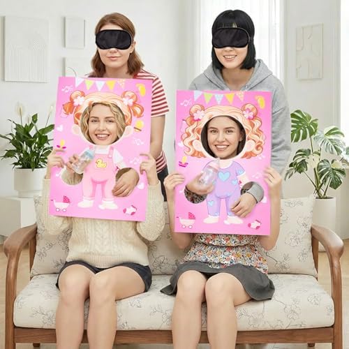 6 Set Baby Shower Game Party Favors, Recuerdos para Baby Shower - Image 2