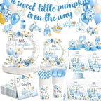 Little Pumpkin Baby Shower Decorations Party Supplies Blue by Unknown