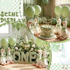 Chunful 10 Set Sage Green One Silly Goose 1st Birthday Decoration 11.8 Inch - Image 5