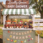 Domensi 405 Pcs Locally Grown Baby Shower Farmers Market Decorations - Image 5