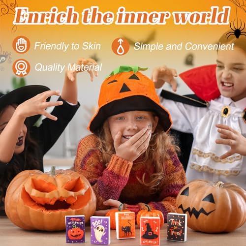 Outus 50 Pack Small Halloween Pocket Tissues Travel Packs Bulk - Image 4