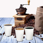 Turbo Bee 12 oz Disposable Paper Cups,270 Pack Paper Coffee Cups,Disposable Hot Drinking Cups - Image 5