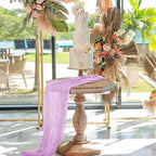 24 Pack Lavender 10Ft Cheesecloth Table Runner - Image 7