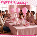 Chunful 10 Set Pink One Silly Goose 1st Birthday Decoration 11.8 Inch - Image 5