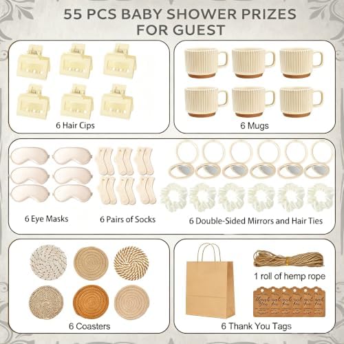 Baby Shower Prizes for Game Winners, Ceramic Mug Gift Sets - Image 2