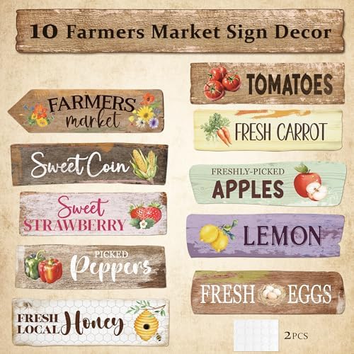 Kriyokiaa Locally Grown Baby Shower Decorations, Locally Grown Banner and Farm Stand Sign Decor - Image 4