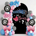Moukeren Black Burnouts or Bows Girl Gender Reveal Decoration by Moukeren