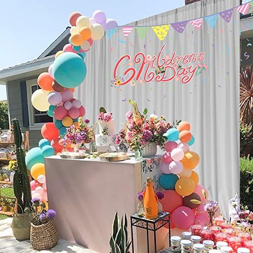 Light Grey Backdrop Curtains for Parties/Weddings/Stage, 5ft x 10ft, 2PCS - Image 4