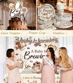 Complete A Baby is Brewing Baby Shower Decorations for Coffee Themed Party - Image 5