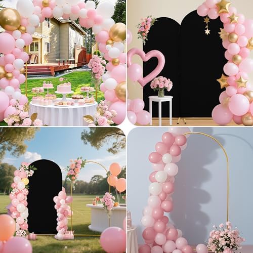 7.2FT Wedding Arch Cover – Stretchy Spandex Fabric Backdrop for Arch Stand - Image 6