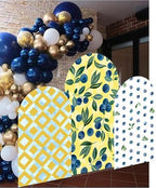 Blueberry Arch Backdrop Cover for Birthday Baby Shower Wedding Party Decoration,Elastic Fabric Background (Width=48"(120cm),Height=85"(210cm),GUS-Arch-GX-900) - Image 3