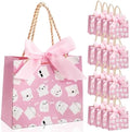 Kolldenn 40 Pcs Pink Halloween Party Favor Bags with Handles,Boo Style by Unknown