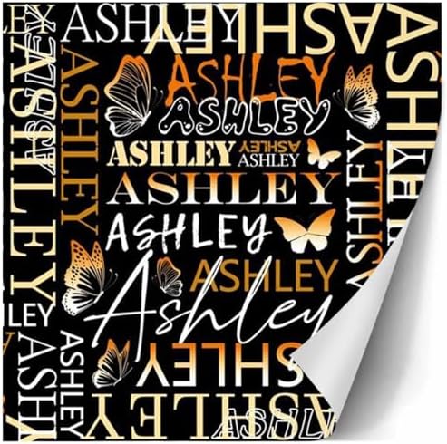 AOFUN Custom Gift Tissue Paper Roll Happy Anniversary Wrapping Paper Christmas Wrapping Supplies Wrapping Papper Custom Name Wrapping Paper 3 Rolls 58"" x 23"", Style 17 - Image 3