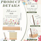 Gilprop 63 Pcs Flower Bar Bouquet Kit, Multicolor, Kraft Paper, Plastic - Image 3