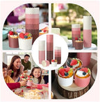 Havawish 250 Pcs Pink Baking Cups 2.4 Inch Paper Cupcake Liners - Image 5