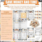 Funnymoom 426 Pcs Halloween Baby Shower Games Set, 8 Party Activities - Image 4