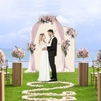 Arch Backdrop Stand Set of 2 With Beige Cover (7.2FT+6FT) - Image 6