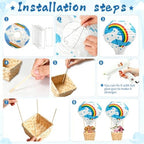 8 Sets Hot Air Balloon Decorations Table Centerpieces - Image 4