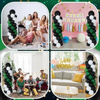 Balloon Column Stand with 101 Balloons, Balloon Column Kit Set of 2, Metal Balloon Tower Stand with Base for Floor, Height Adjustable from 1.57 to 7 Ft, For Party Decorations - Image 6