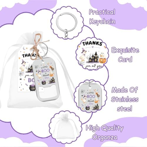72PCS Halloween Silly Goose Baby Shower Favors Bottle Opener Keychains - Image 6